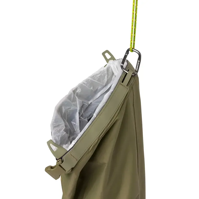 Sea To Summit Trash 10L Dry Bag in Burnt Olive-2