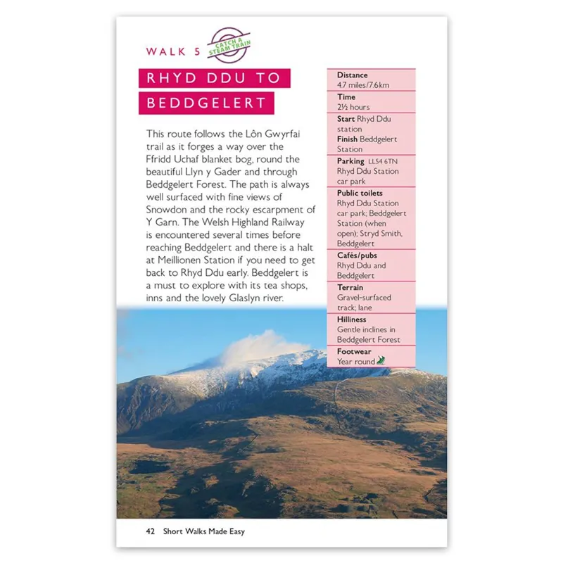 Short Walks Made Easy Snowdonia - Ordnance Survey - 2022-1