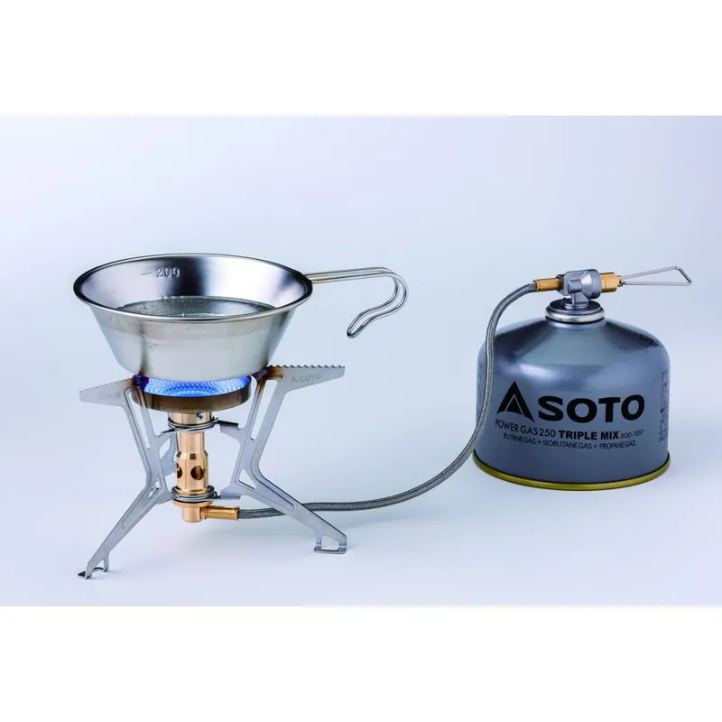 Soto Fusion Trek Gas Canister Stove with Micro Regulator-5