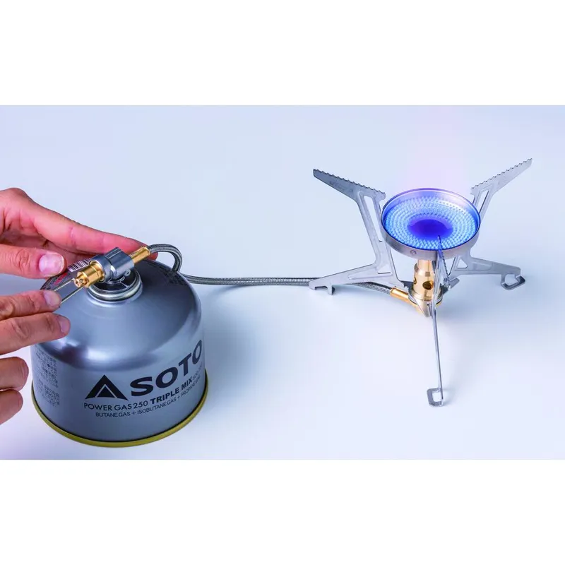 Soto Fusion Trek Gas Canister Stove with Micro Regulator-3