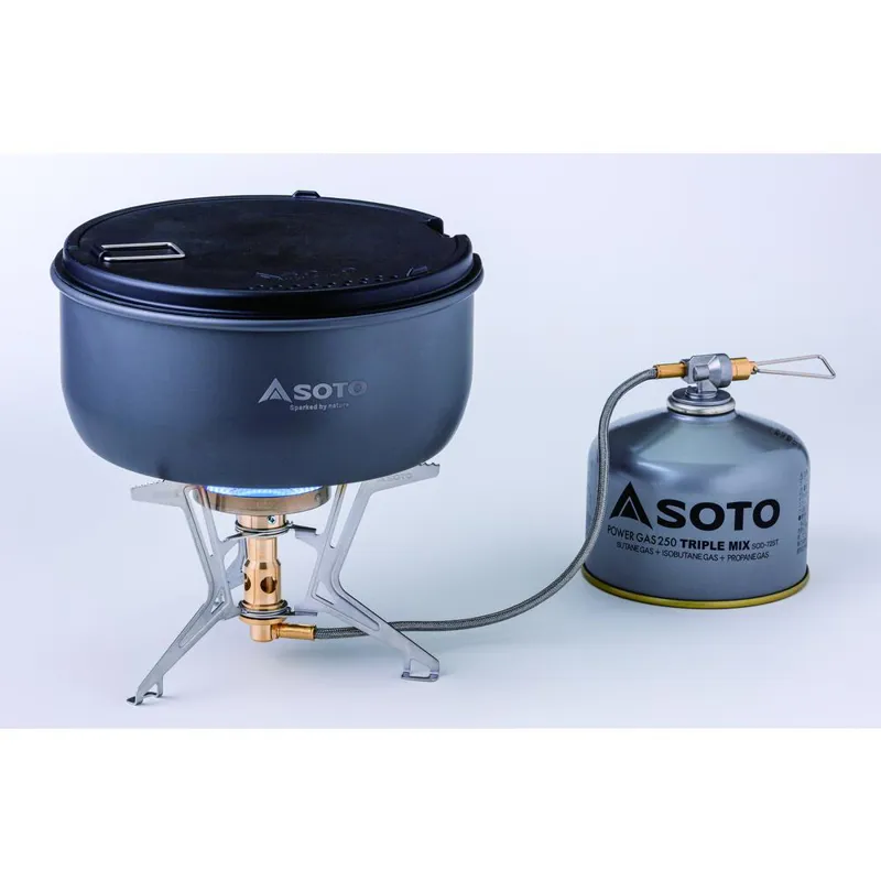 Soto Fusion Trek Gas Canister Stove with Micro Regulator-4