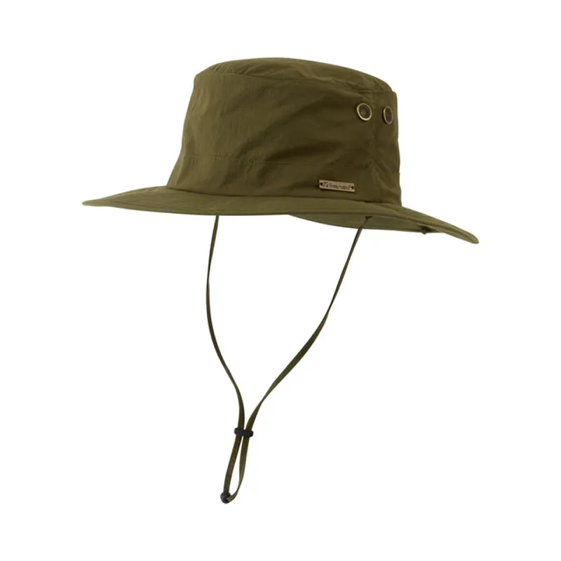Trekmates Borneo Hat with Mosquito Net - Dark Olive