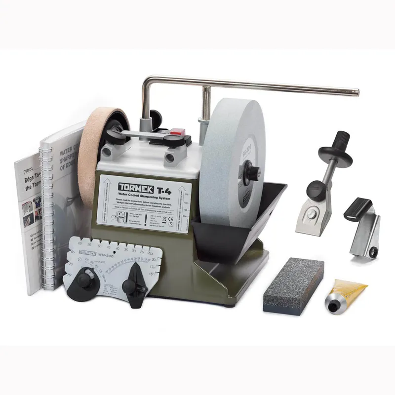 Tormek T4 Sharpening System - Bushcraft Edition - Free Mora Bushcraft Black Expert