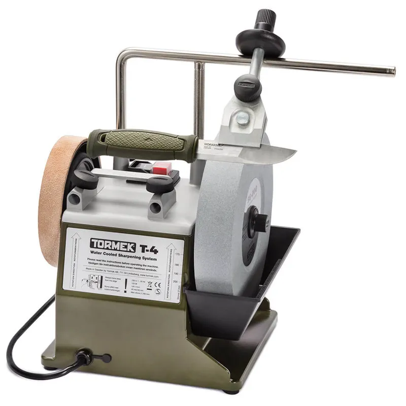 Tormek T4 Sharpening System - Bushcraft Edition - Free Mora Bushcraft Black Expert-2