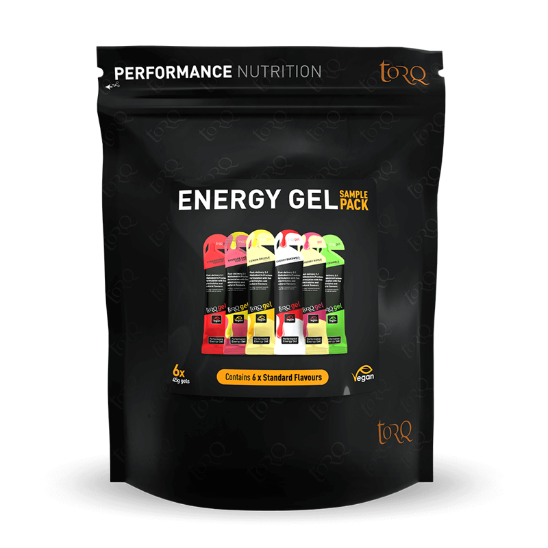 Torq Non-Caffeinated Energy Gel Multi-Pack - 6 Flavours