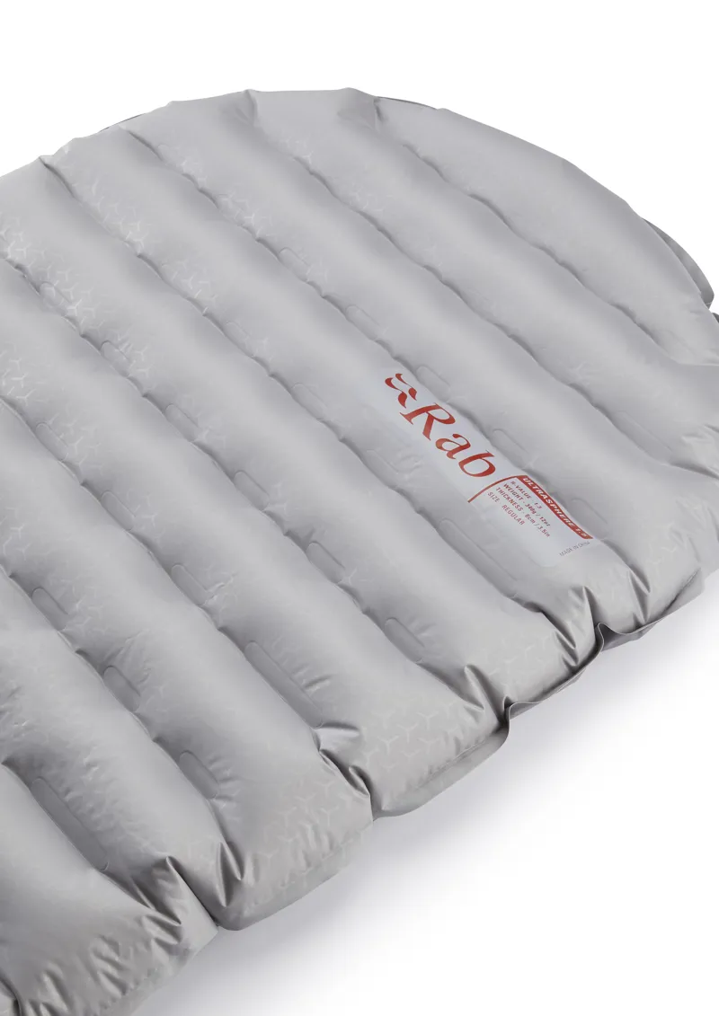 Rab Ultrasphere 4.5 Camping Sleeping Mat in Dark Pewter 0.370 - 0.505Kg to  R-value 4.3-1
