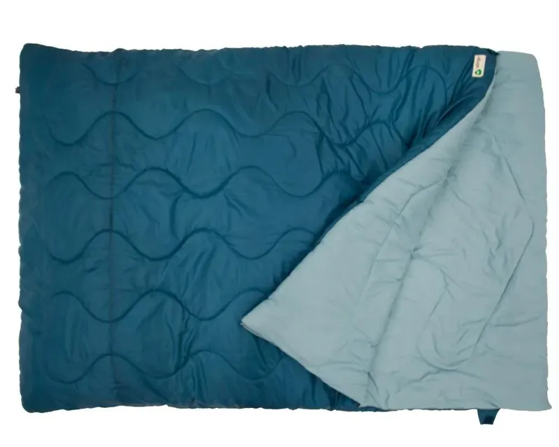 Vango Evolve Recycled Superwarm Double Sleeping Bag - Blue - Limit 2C 3.2kg