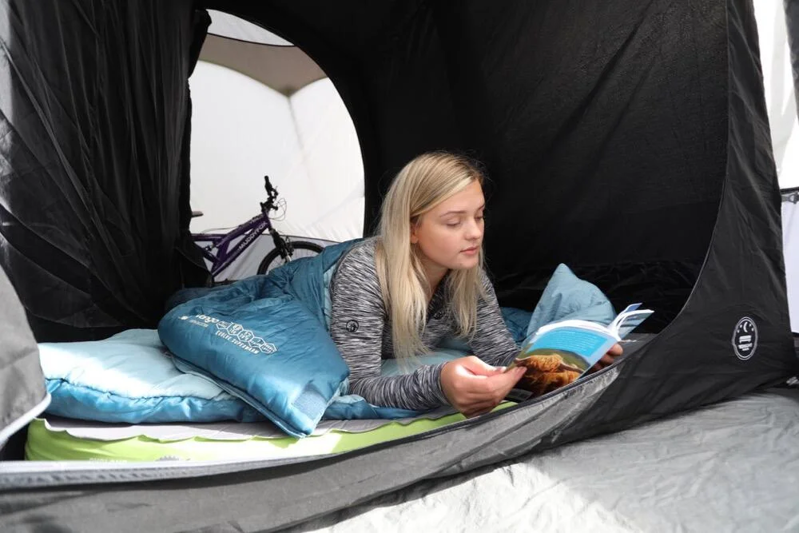 Vango Evolve Recycled Superwarm Double Sleeping Bag - Blue - Limit 2C 3.2kg-1