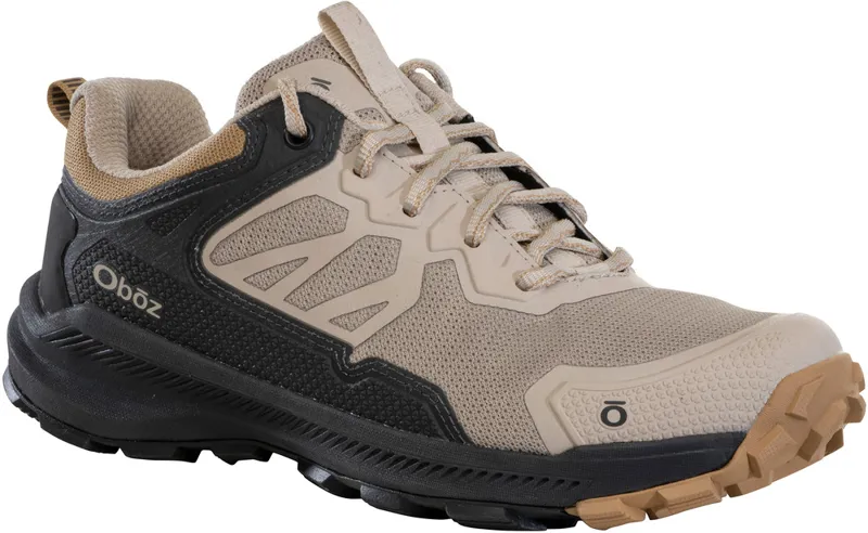 Oboz Womens Katabatic Low Walking Shoe Snow Leopard