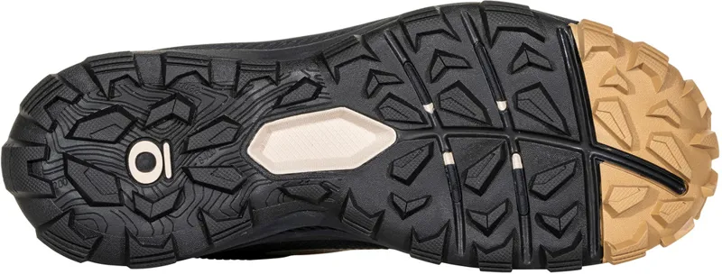 Oboz Womens Katabatic Low Walking Shoe - Snow Leopard-1