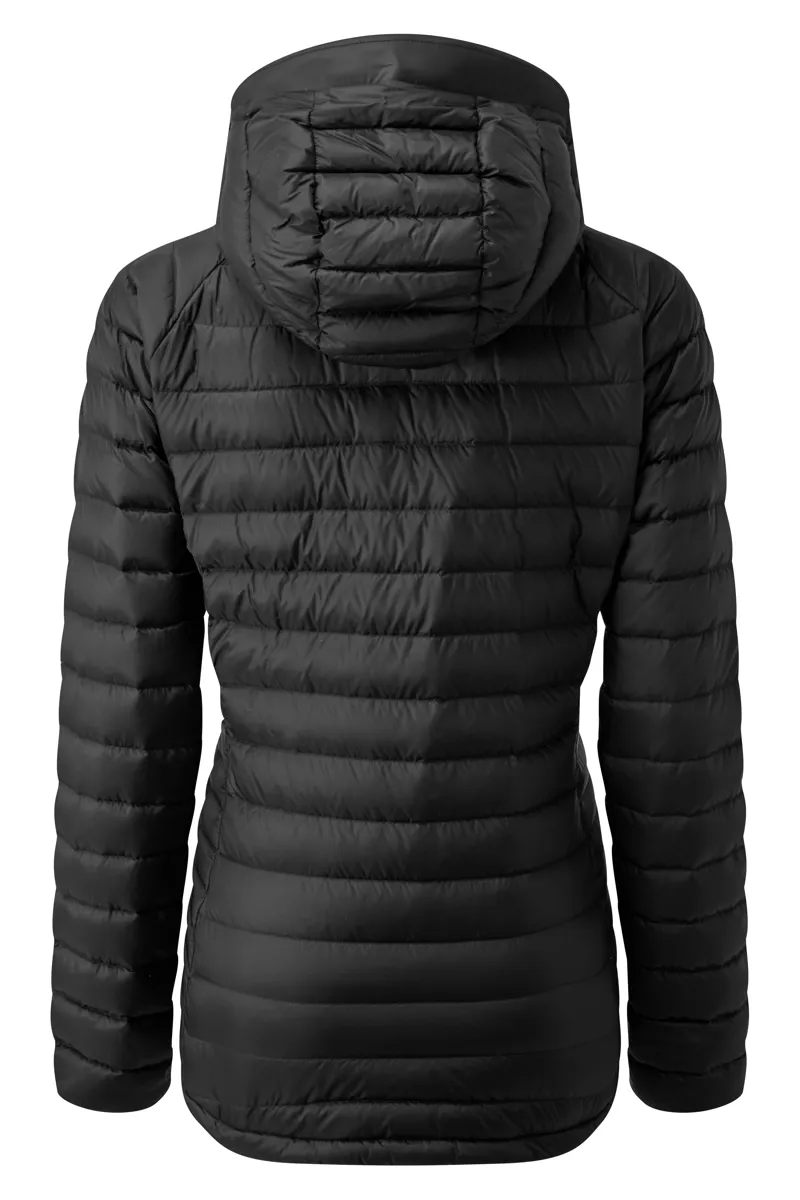 Rab Microlight Alpine Womens Insulated Down Jacket in Black-4