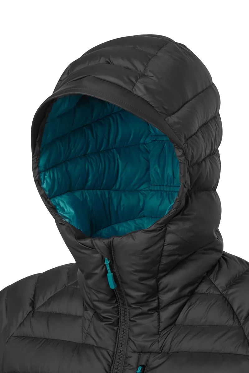 Rab Microlight Alpine Womens Insulated Down Jacket in Black-3