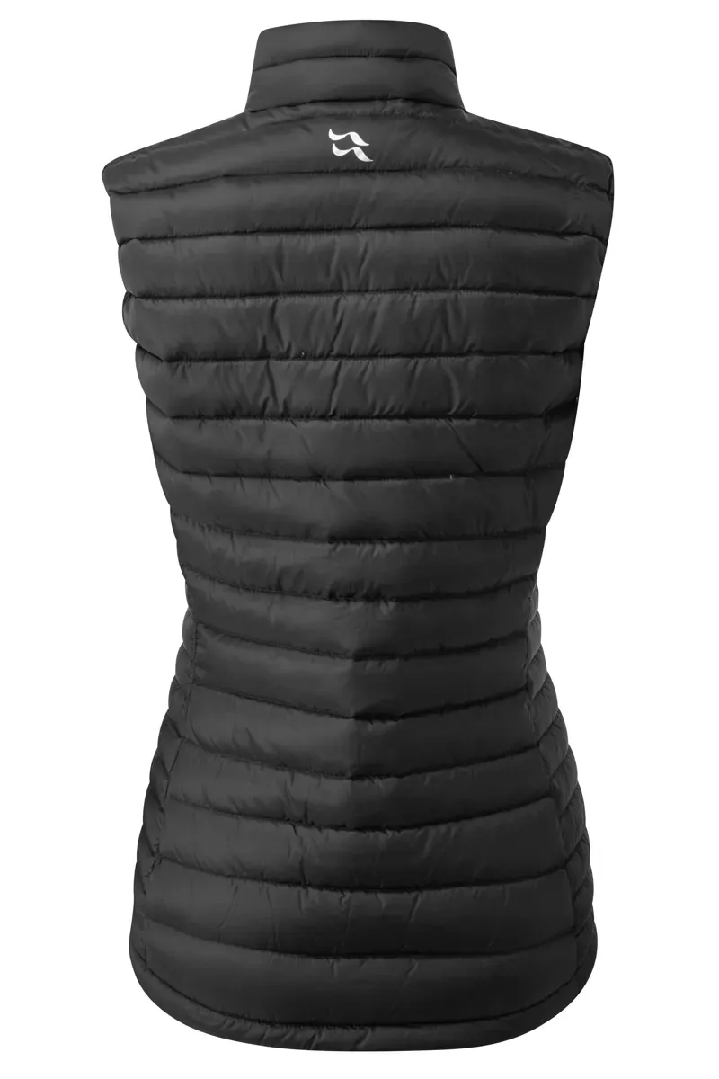 Rab Women's Microlight Down Vest Insulated Gilet in Black-4