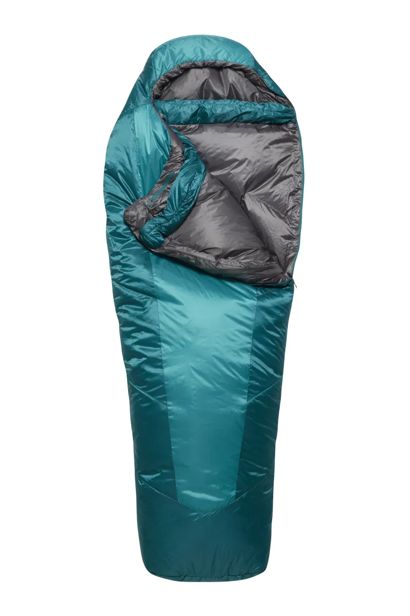 Rab Solar Eco 2 Women's Left Zip Sleeping Bag in Tasman-1