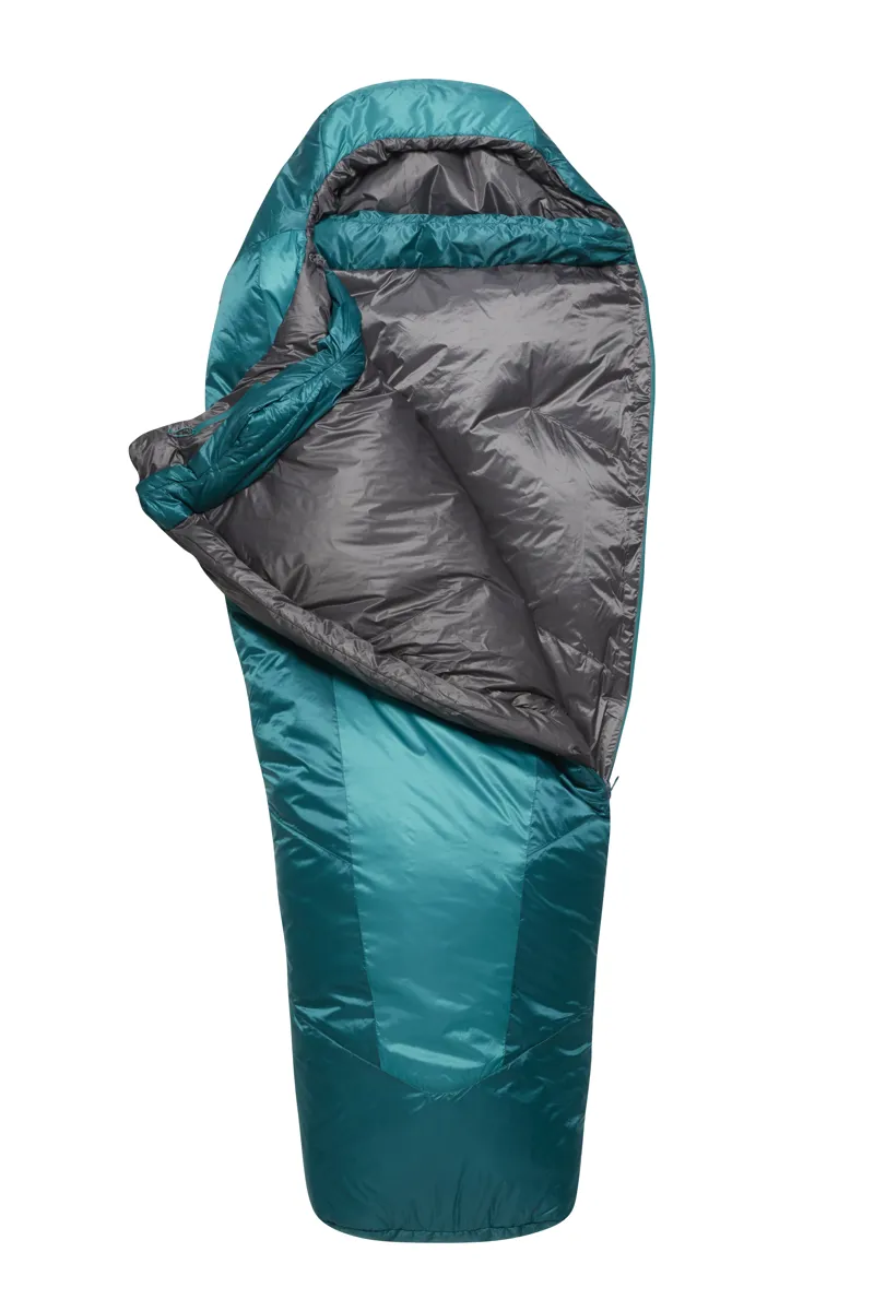Rab Solar Eco 2 Women's Left Zip Sleeping Bag in Tasman-2