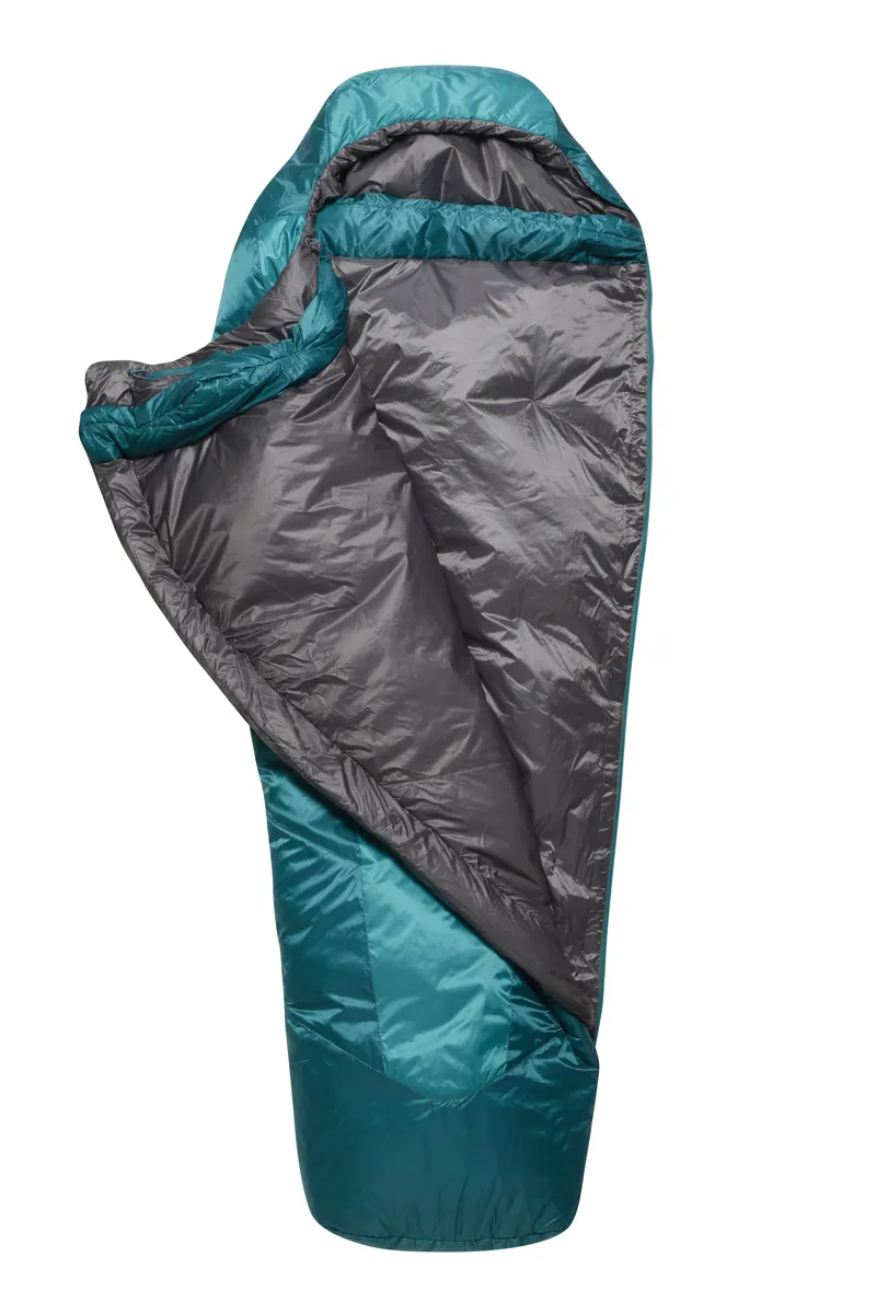 Rab Solar Eco 2 Women's Left Zip Sleeping Bag in Tasman-3