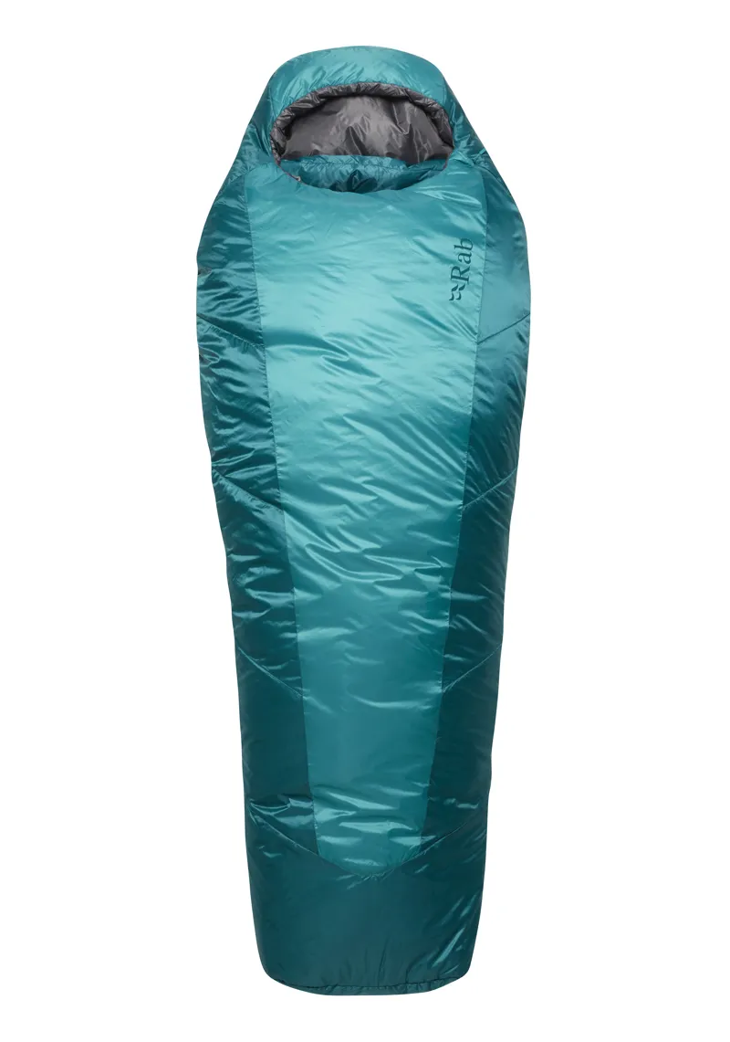 Rab Solar Eco 2 Women's Left Zip Sleeping Bag in Tasman