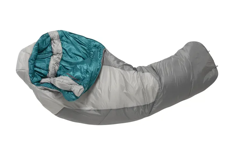 Rab Solar Ultra 3 Sleeping Bag Womens Dark Pewter  Grey Left Zip -13C - 1270g-8