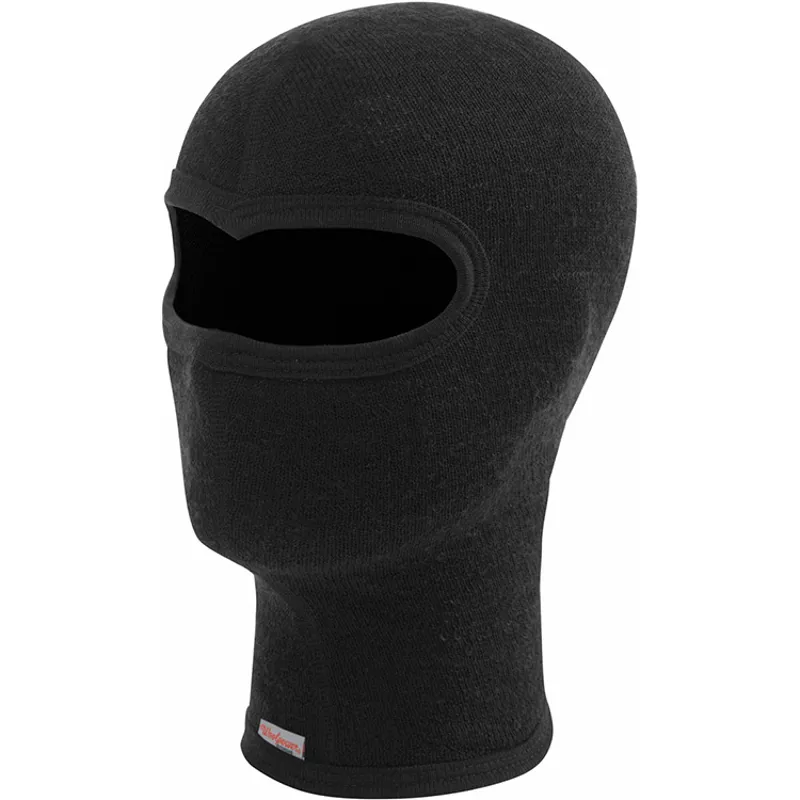 Woolpower 200 Unisex Merino Balaclava - Large -Black