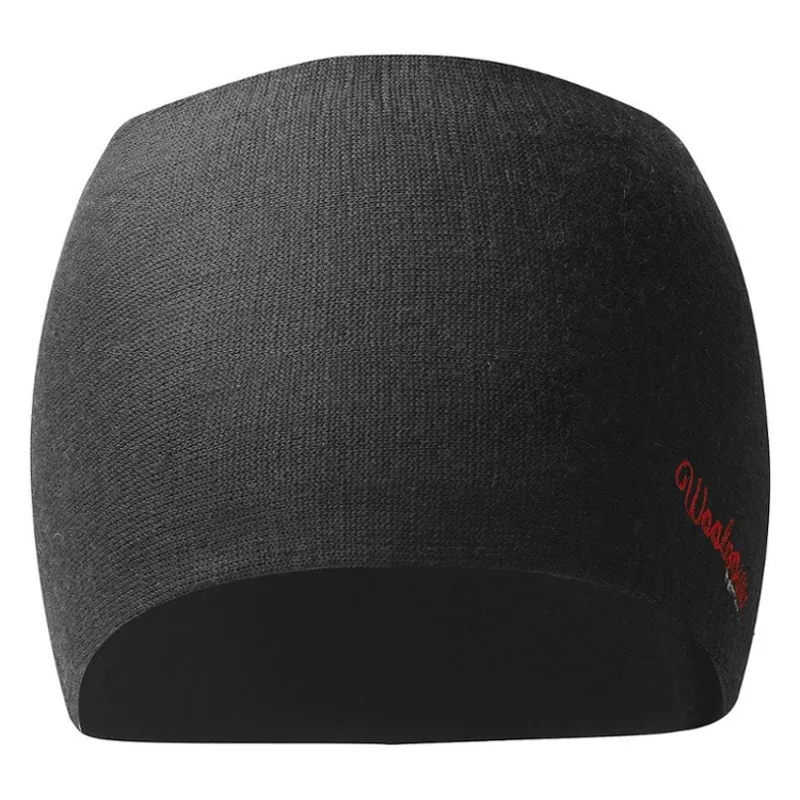 Woolpower 200 Headband with Logo - Black