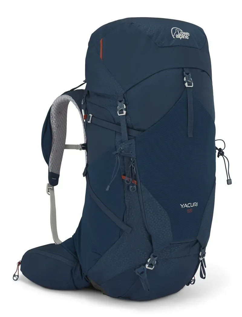 Lowe Alpine Yacuri 55L Trekking Pack in Tempest Blue